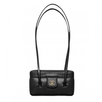 예약접수/샤넬 26S 제니 캐비어 체인 숄더백 블랙