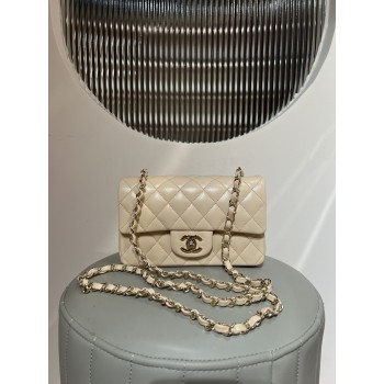 샤넬 클래식 플랩 미니 골드볼 체인 숄더 크로스백 AS1787