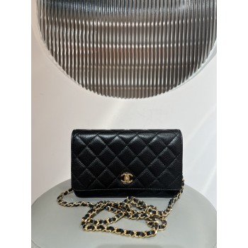 샤넬 클래식 퀼팅 WOC 체인 숄더 크로스백 AP0250