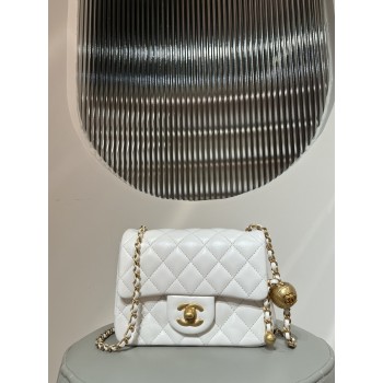 샤넬 클래식 플랩 스퀘어 미니 골드볼 퀼팅 체인 숄더 크로스백 AS1786