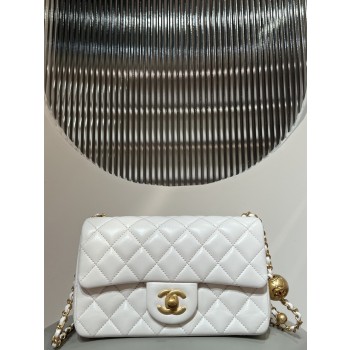 샤넬 클래식 플랩 미니 골드볼 퀼팅 체인 숄더 크로스백 AS1787