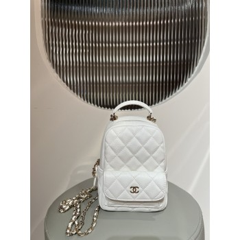 샤넬 24S 미니 체인 백팩 숄더 크로스백 AP3753