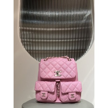 샤넬 듀마 스몰 투포켓 백팩 AS3787 체인 백팩