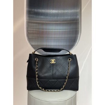 샤넬 25A 까나쥬 퀼팅 체인 숄더 탑핸들백 AS5634
