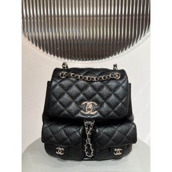 샤넬 듀마 투포켓 백팩 AS3860 체인 미니 백팩