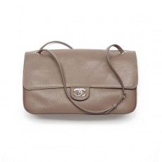 예약접수/샤넬 클래식 스몰 쇼핑 그레인드 카프스킨 토트백 브라운 골드메탈