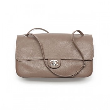 예약접수/샤넬 클래식 스몰 쇼핑 그레인드 카프스킨 토트백 브라운 골드메탈