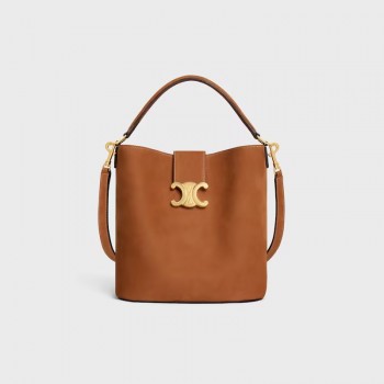 셀린느 미디엄 루이즈 누벅 카프스킨 버킷백 116613GR5