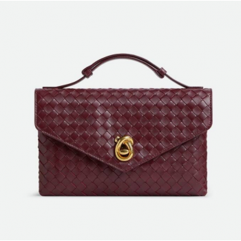 보테가베네타 Knot Lock 817191V08Z02250 여성용 가죽 토트백