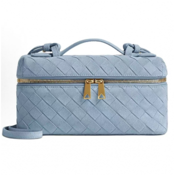 보테가베네타 스웨이드 메이크업 파우치 789109V1QE71729