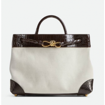 보테가베네타 Andiamo 743572 여성용 가죽 토트백