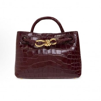 보테가베네타 Andiamo Mini 악어가죽 미니 숄더백 777614V2ON32273