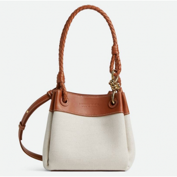 보테가베네타 Small Parachute 캔버스 숄더백 826220VMAXN9837