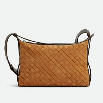 보테가 베네타 트라이베카 인트레치아토 카프스킨 탑핸들 크로스백 836016