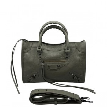 발렌시아가 르 시티 스몰 토트백 084669 램스킨 숄더 모터백