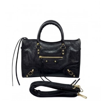 발렌시아가 르 시티 스몰 토트백 084669 램스킨 숄더 모터백