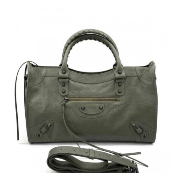 발렌시아가 르 시티 미디엄 토트백 115748 램스킨 숄더 모터백 빅사이즈