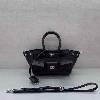 발렌시아가 벨에어 미니 캐리올 토트백 78989 카프스킨 숄더 크로스백