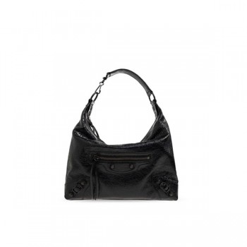 발렌시아가 르 시티 호보백 스몰 블랙 8525692ABEK1000