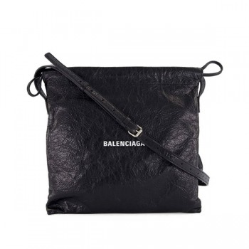 발렌시아가 트래쉬백 라지 파우치 811082 가죽 숄더 크로스백