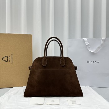 더로우 마고 15 스웨이드 토트백