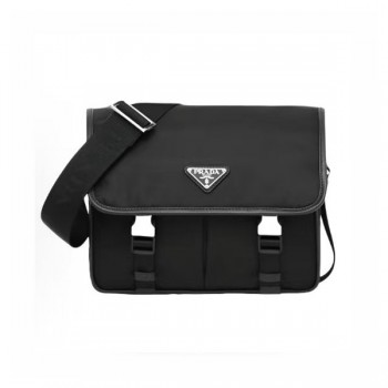 프라다 2VD769 리나일론 사피아노 가죽 메신저백 크로스백