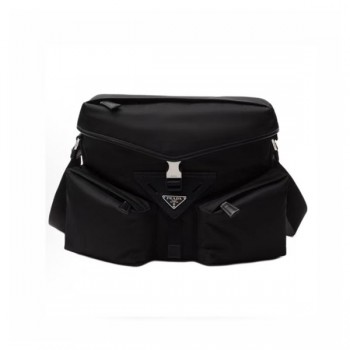 프라다 2VD062 리나일론 가죽 메신저백 크로스백 남성 명품가방