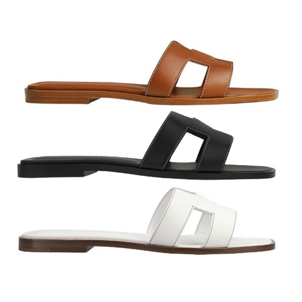 에르메스 오란 H컷 카프스킨 샌들 주문제작 5~7일 (JD)