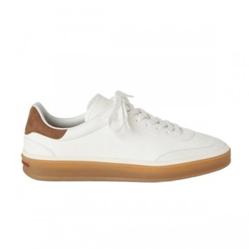 로로 피아나 테니스 워크 카프스킨 스니커즈 화이트