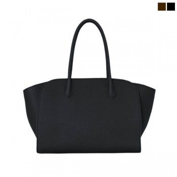 더 로우 말로 12 레더 백 블랙 W1802L133BLAN (캔달)