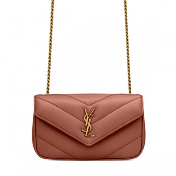 생로랑 루루 토이 마틀라세 램스킨 체인백 821749
