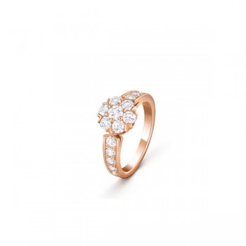 반클리프앤아펠 플뢰레뜨 다이아몬드 모티프 링 Fleurette Ring