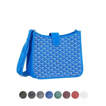 고야드 뮤제트 고야딘 캔버스 숄더백 블루 Musette